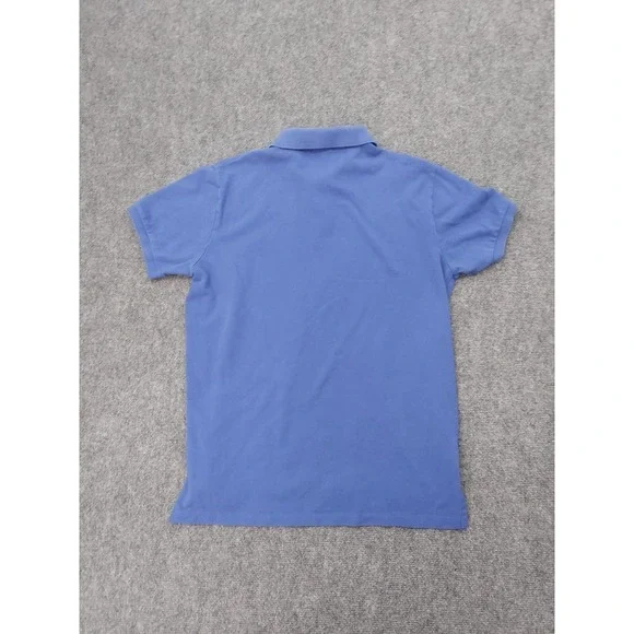 Vtg Polo Ralph Lauren Shirt Mens Large Green Blue Pique Pony golf Lot of 2 - Picture 13 of 16